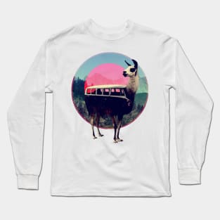 Llama Long Sleeve T-Shirt